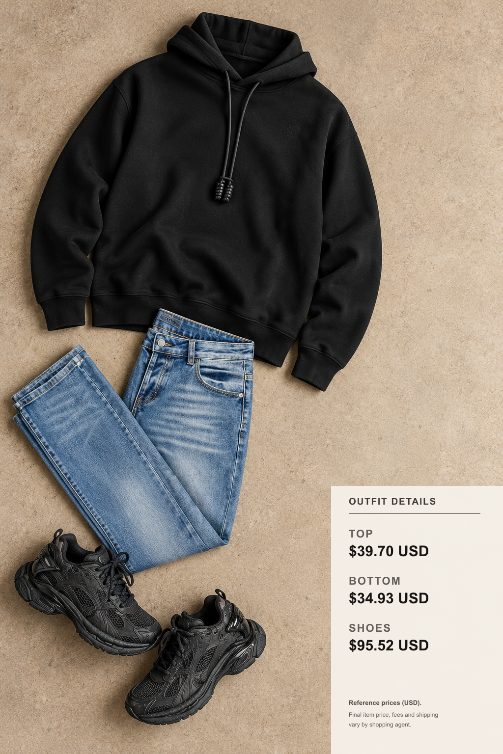 loewe Scarf: 3 Fall-Winter Styling Ideas outfit 2 editorial flat lay for fashionreps