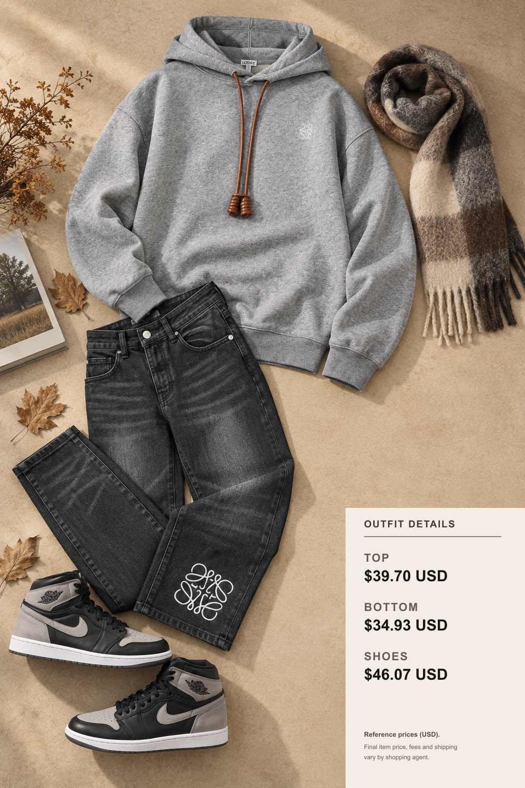 How to Style a Loewe Scarf: 3 Fall-Winter Looks