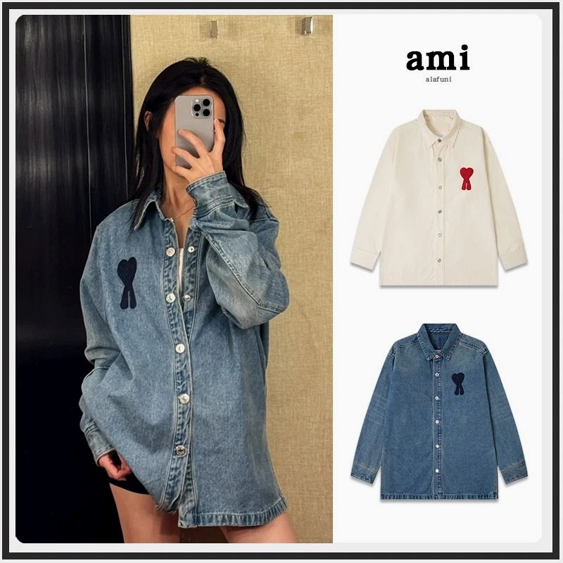 Ami Paris Heart-Embroidered Denim Jacket Review: A $45.97 Trucker and a 0.00 kg Blind Spot