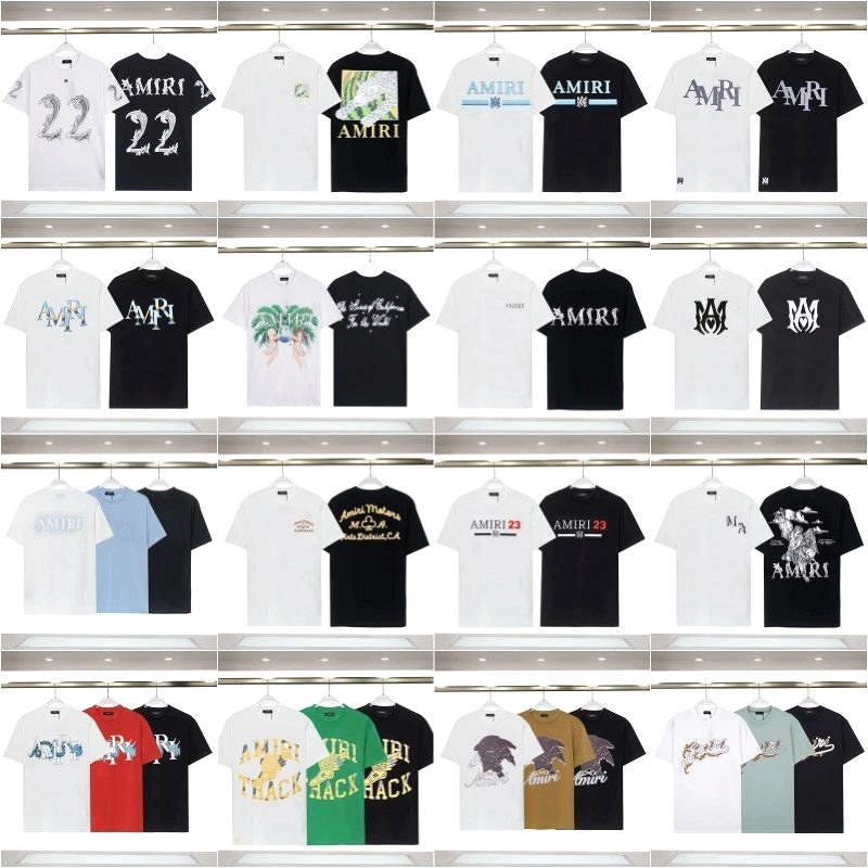 Amiri Letter-Print Logo T-Shirt Review: 55 Colourways, One Print to Vet
