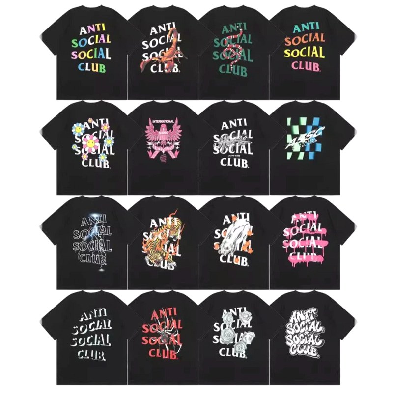 Anti Social Social Club Multicolor T-Shirt Collection Review: 230gsm Double-Yarn Tees in 29 Colourways